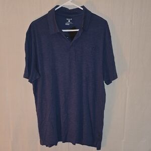 Hurley Men's Polo Collared Shirt Submarine Large